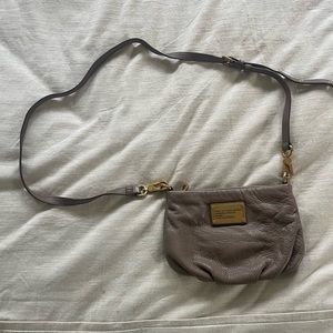 Marc Jacobs Taupe Crossbody Bag